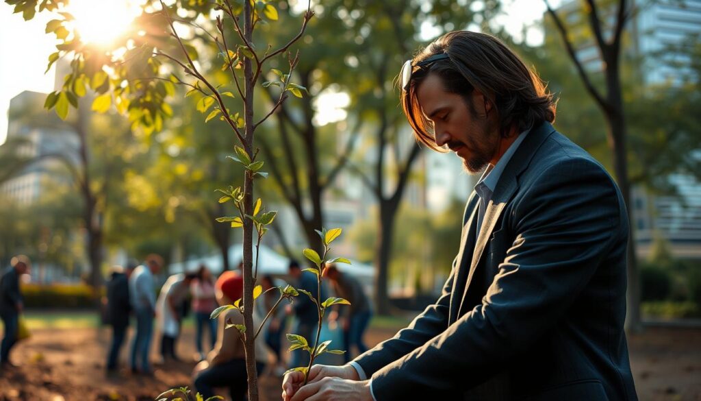 Keanu Reeves Charity-Arbeit Keanu Reeves Charity-Arbeit