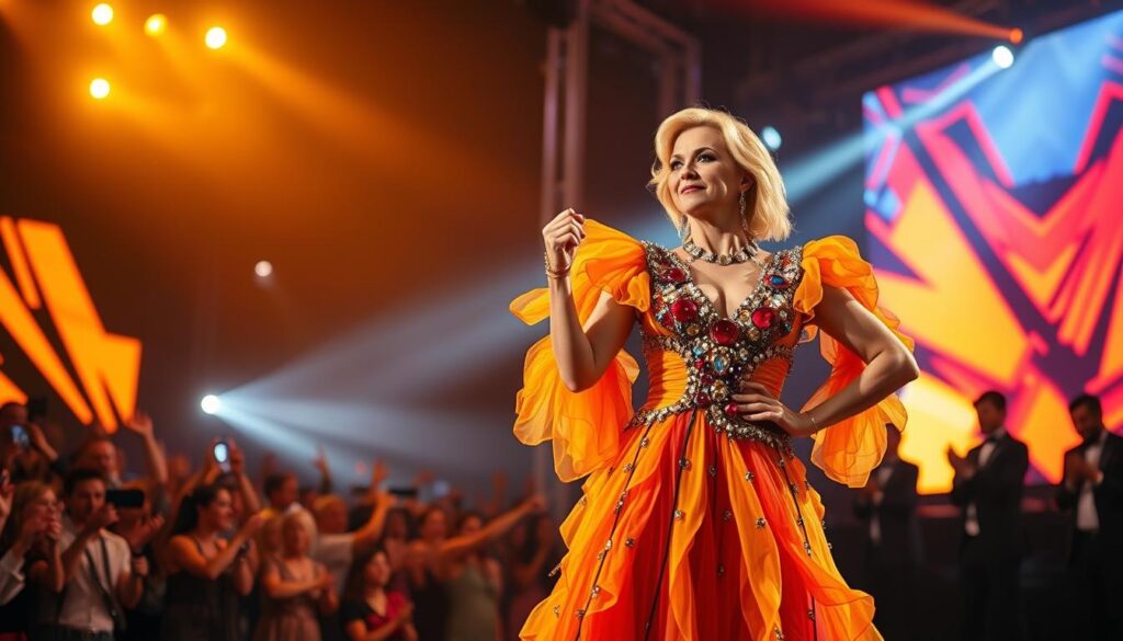 Helene Fischer Bühnenoutfit Kontroverse