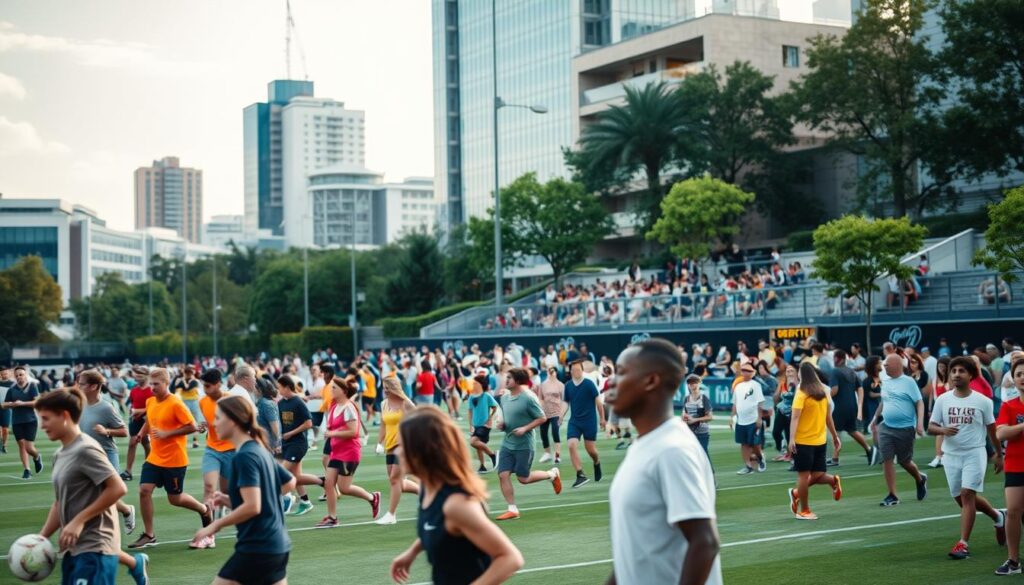 Sportliche und gesellschaftliche Engagements