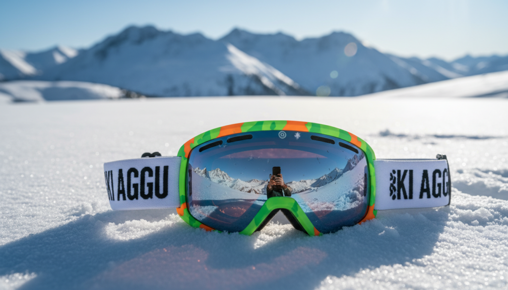 Ski Aggus charakteristische Skibrille Ski Aggus charakteristische Skibrille